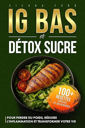 Couverture du livre avec recettes légères et planificateur